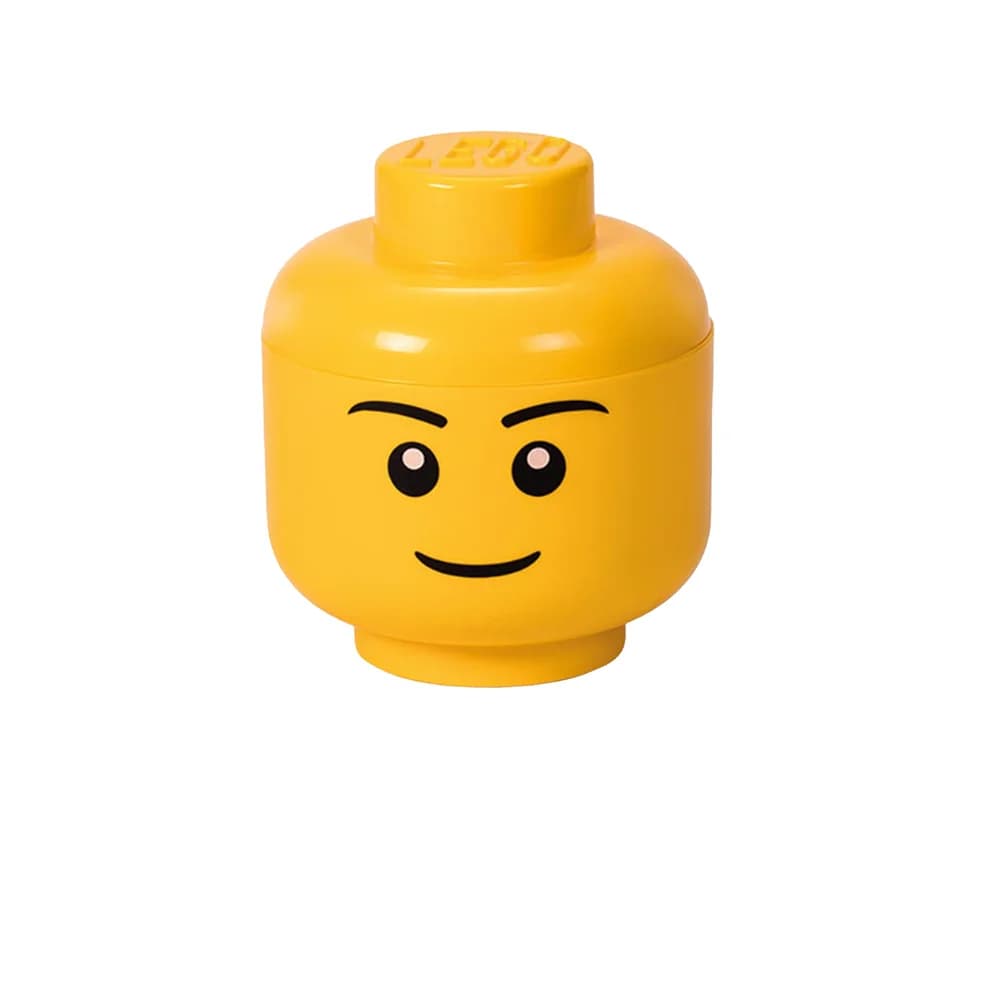Room Copenhagen LEGO Iconic Storage Head (gelb, Größe S, Männlich)