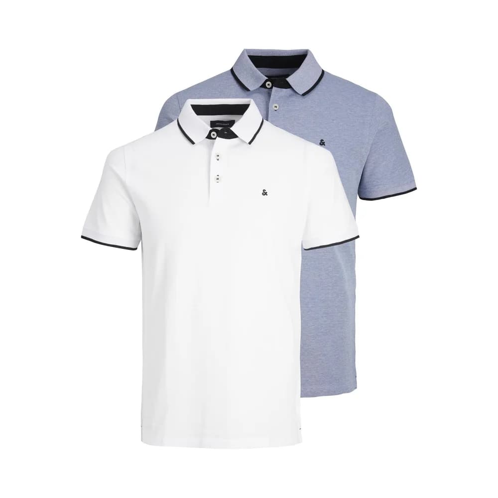JJEPAULOS POLO 2PK Herren Poloshirt