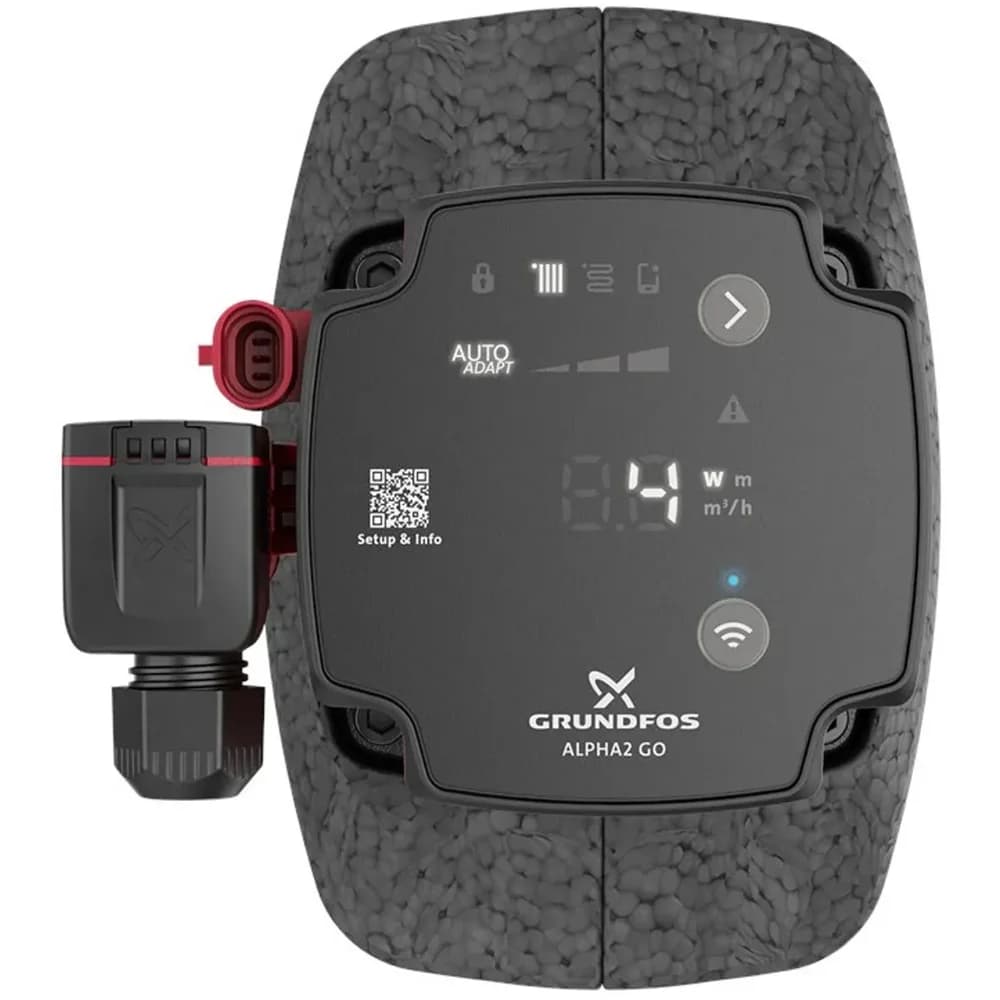 Grundfos Hocheffizienz Umwälzpumpe ALPHA2 GO 25-40 180mm