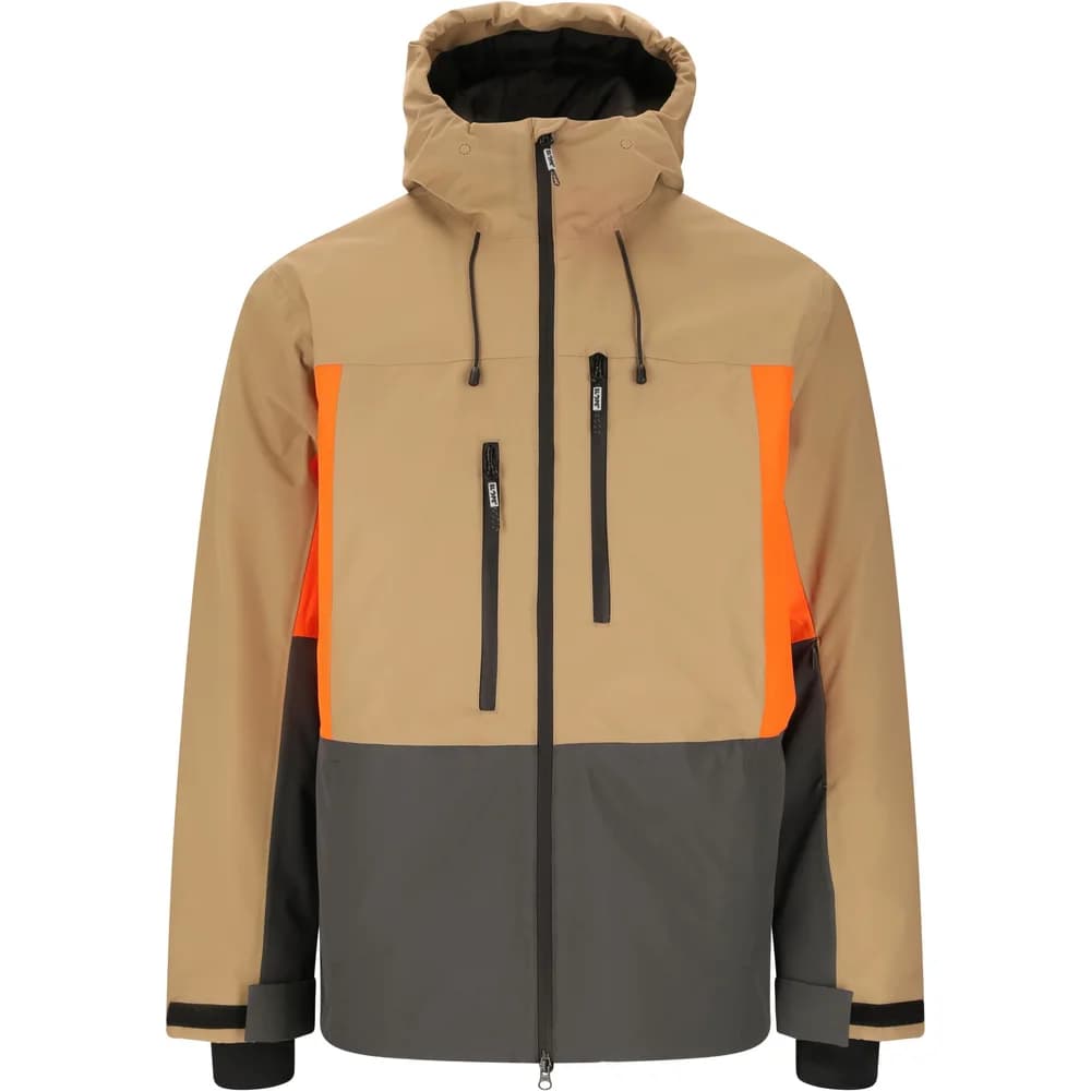 SLOPE Tuscon Insulated Skijacke Herren 3142 - petrified oak M
