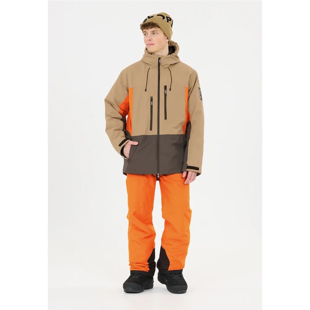 SLOPE Tuscon Insulated Skijacke Herren 3142 - petrified oak L