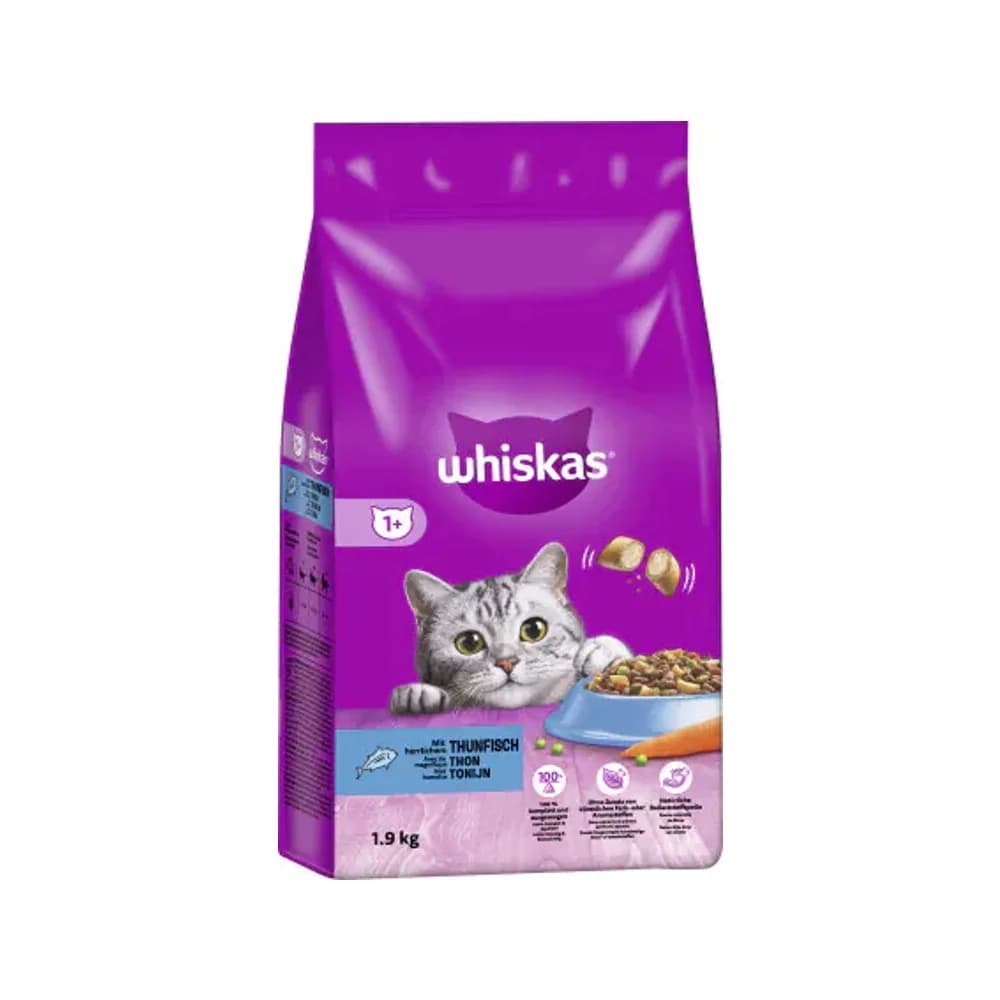 Whiskas Whiskas Beutel 1+ mit Thunfisch 1x1.9 kg