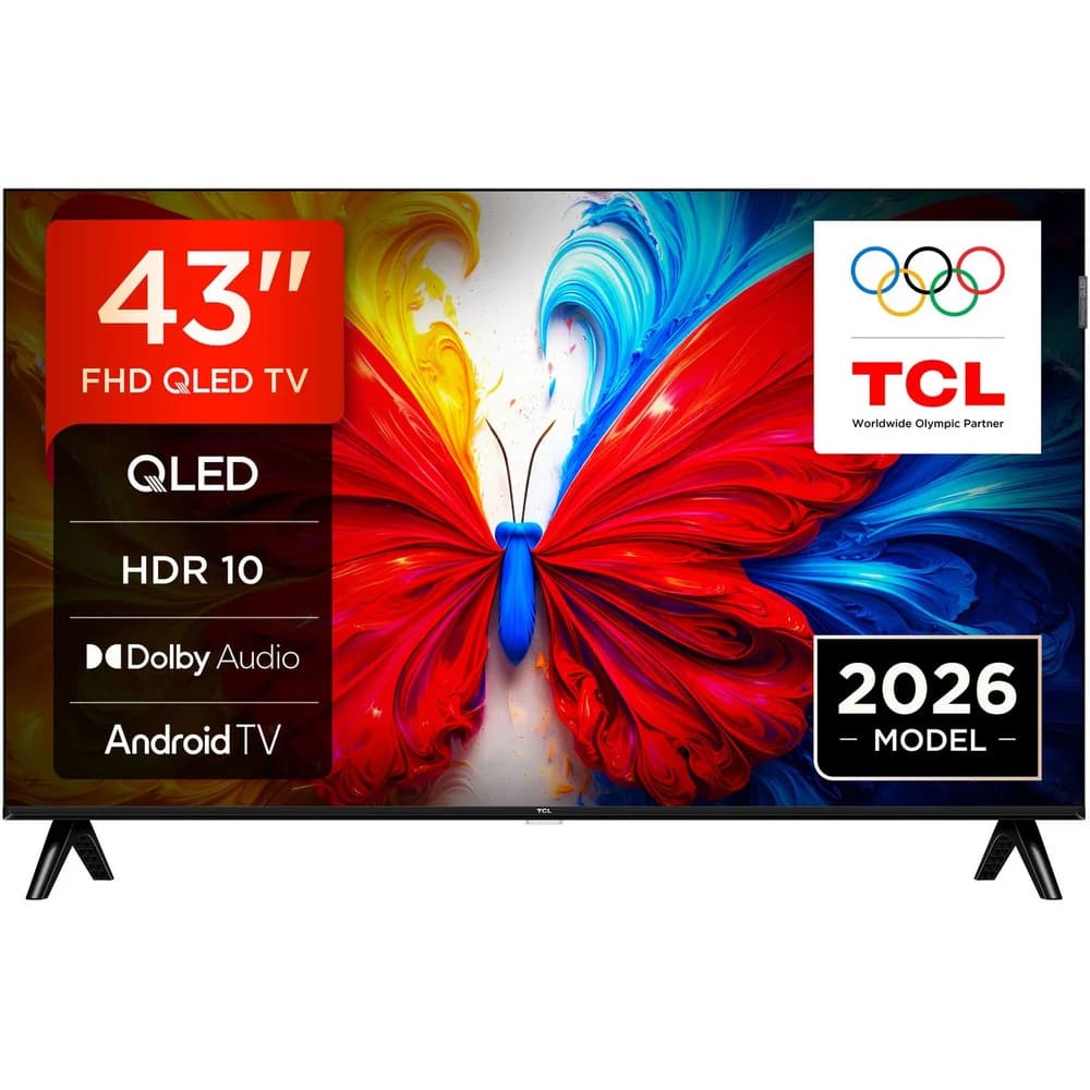 TCL 43S5LX1 QLED-Fernseher (43 Zoll, Full HD) schwarz