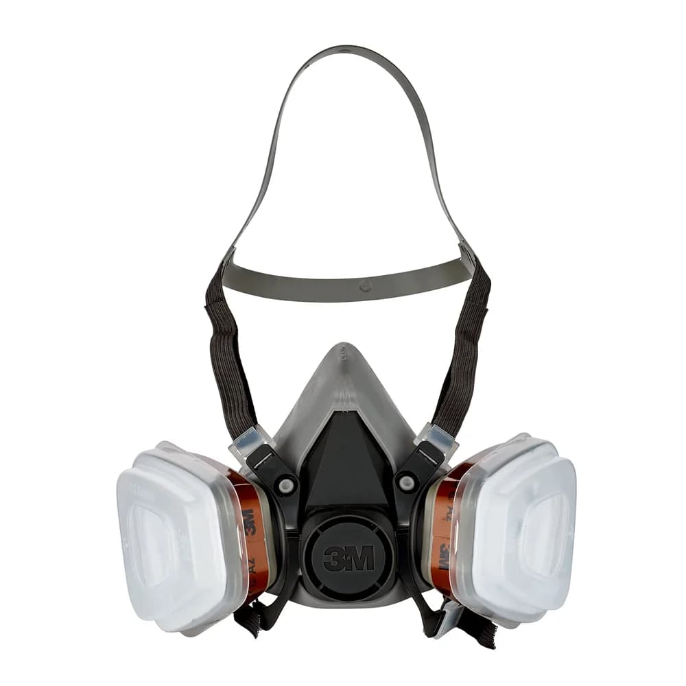 3M Atemschutzmaske Grau 6002KIT-1