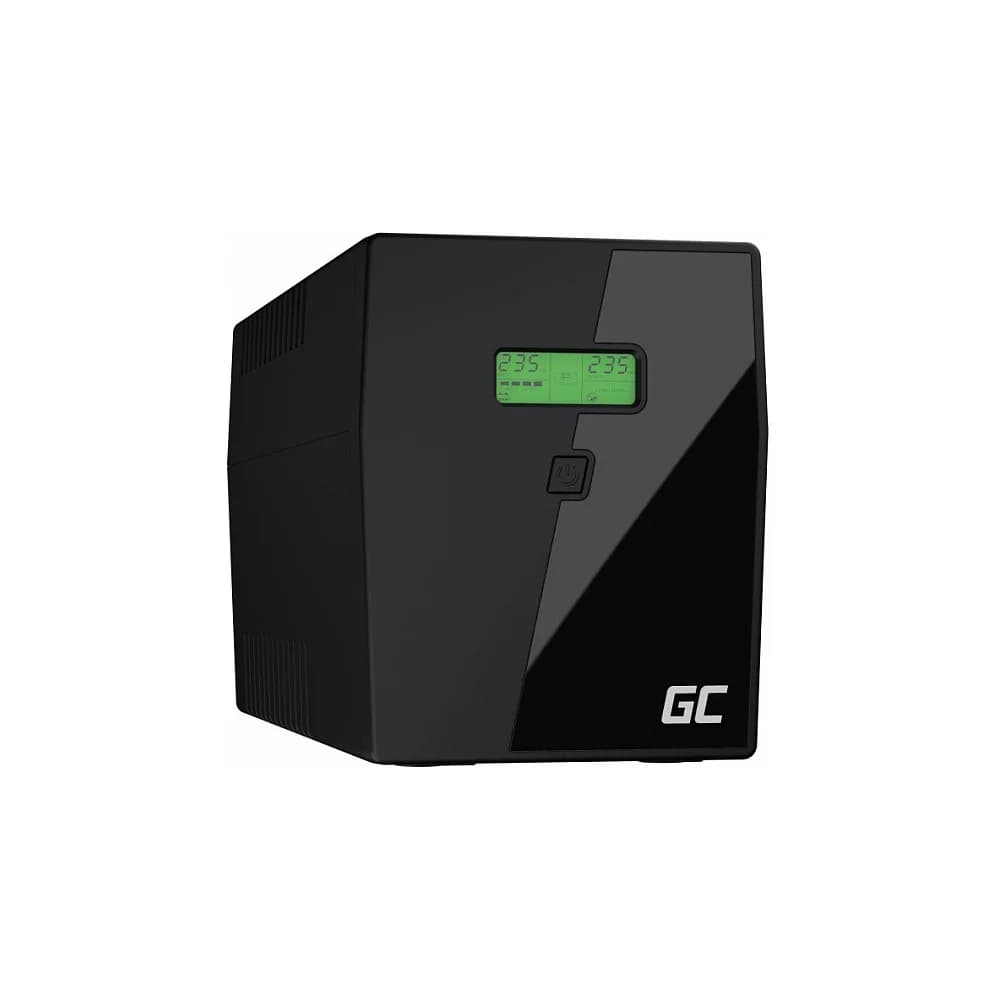 Green Cell USV-Anlage 2000VA 1400W Überspannungsschutz GC-UPS09