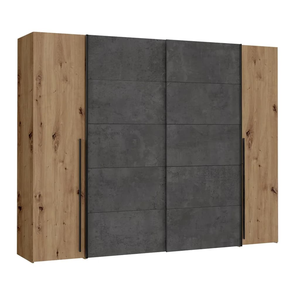 Z2 Dreh-/Schwebetürenschrank NARAGO - B/H/T ca. 270.00x210.00x61.00