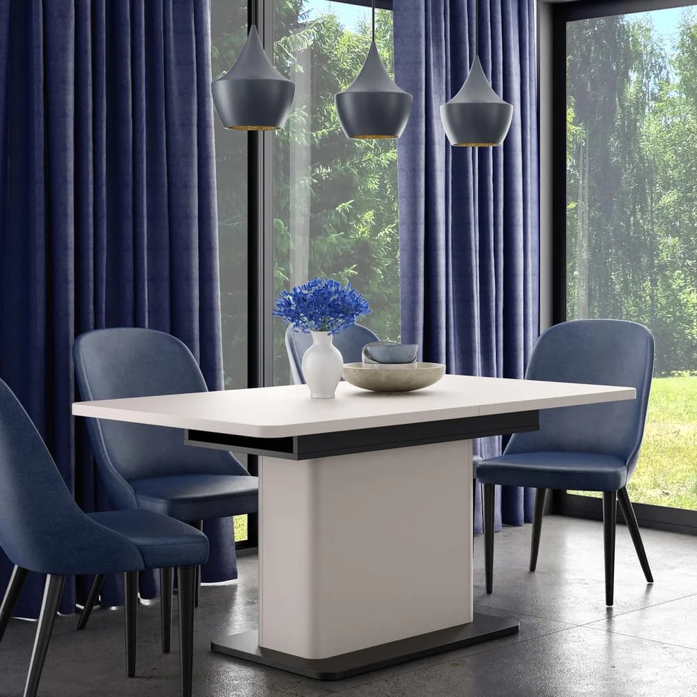 Esstisch ausziehbar ¦ beige ¦ Maße (cm): B: 90 H: 76,4