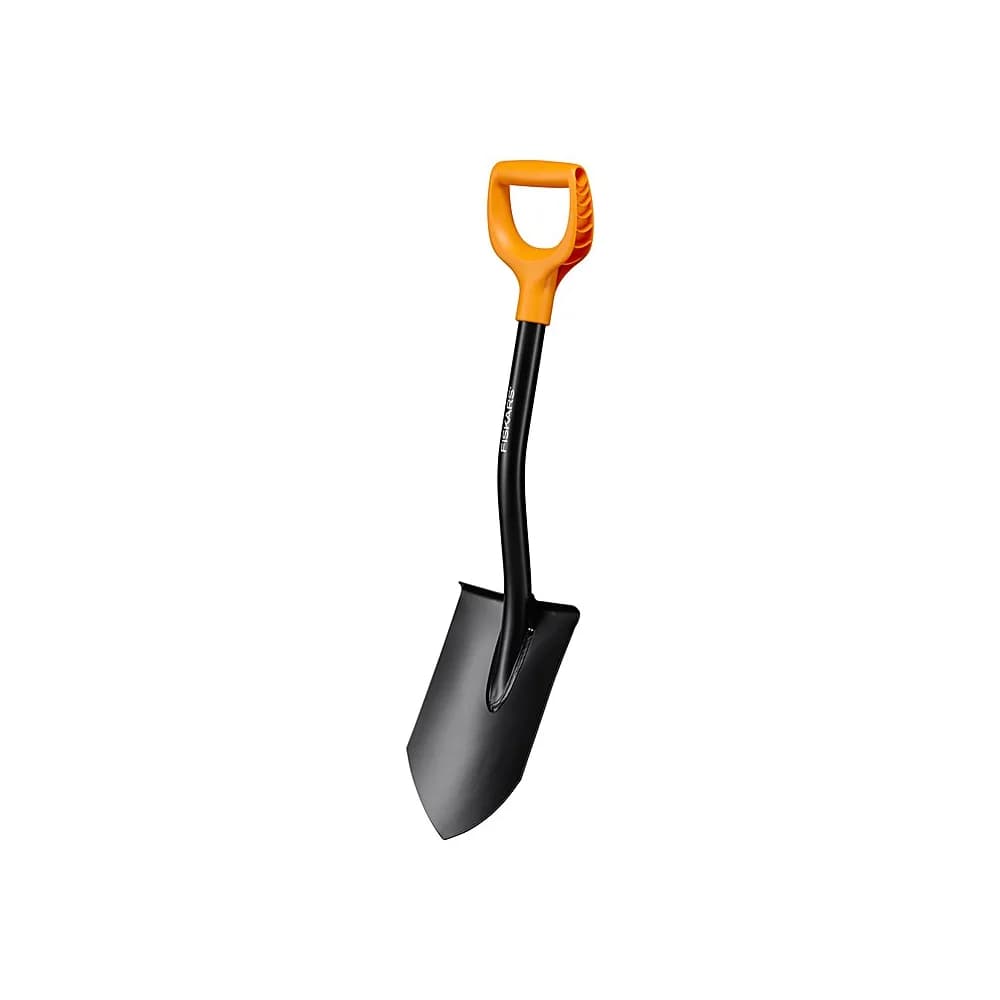 Fiskars Spaten Solid™+ Autospaten mit Metallstiel 1066715, D-Griff