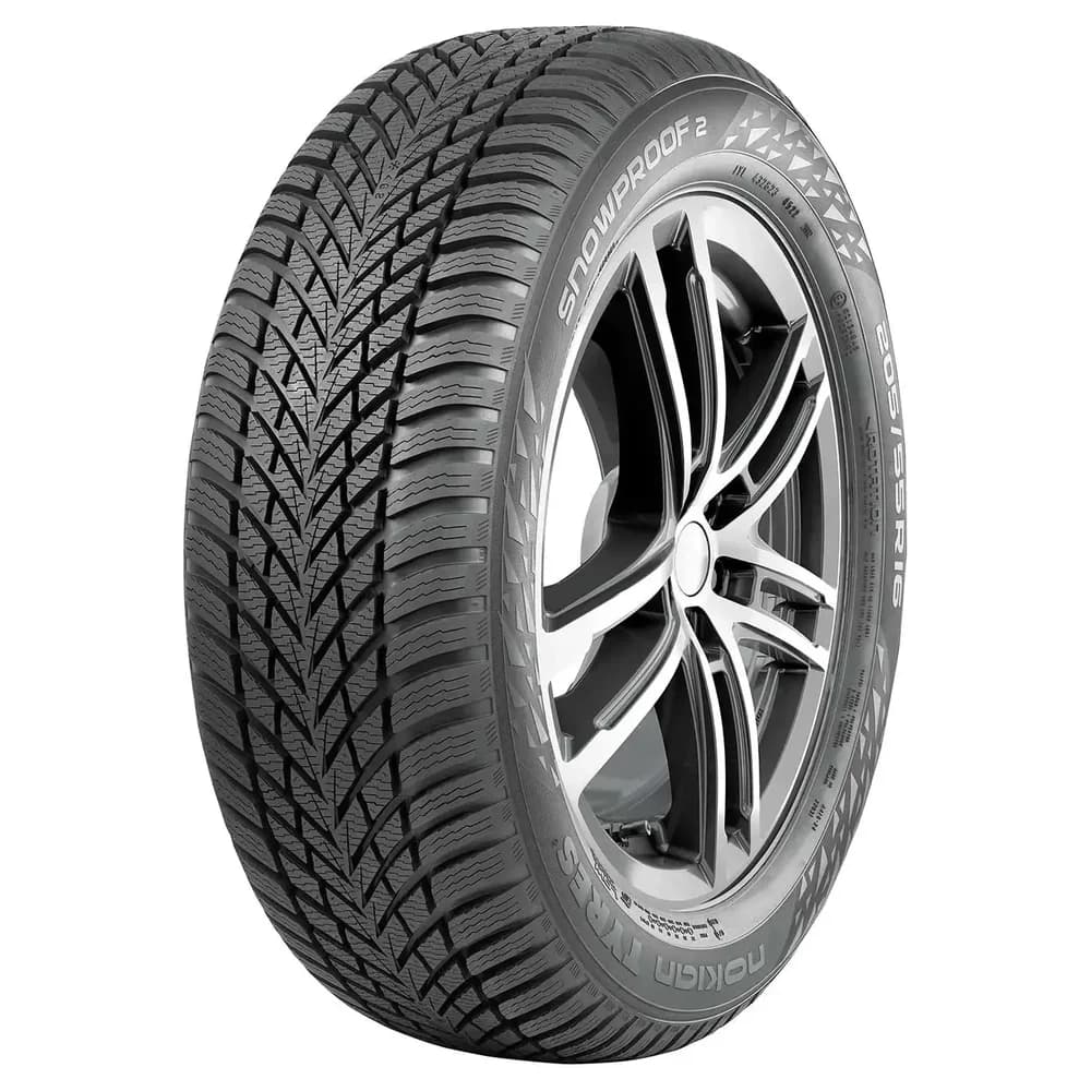 Nokian Winterreifen Snowproof 2 ( 195/55 R18 93H XL Aramid Sidewalls ) - Schwarz