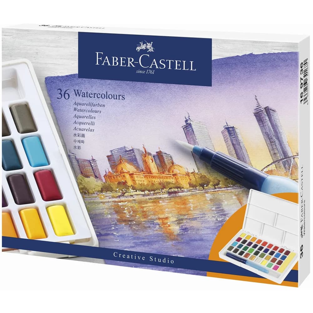 Faber-Castell Aquarellfarbe FC 169736 bunt