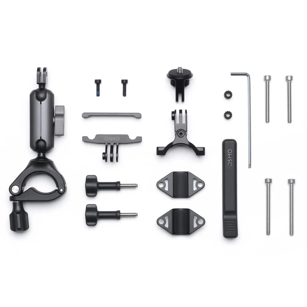 DJI 121898 Osmo, Fahrrad-Heckmontage-Kit, Schwarz