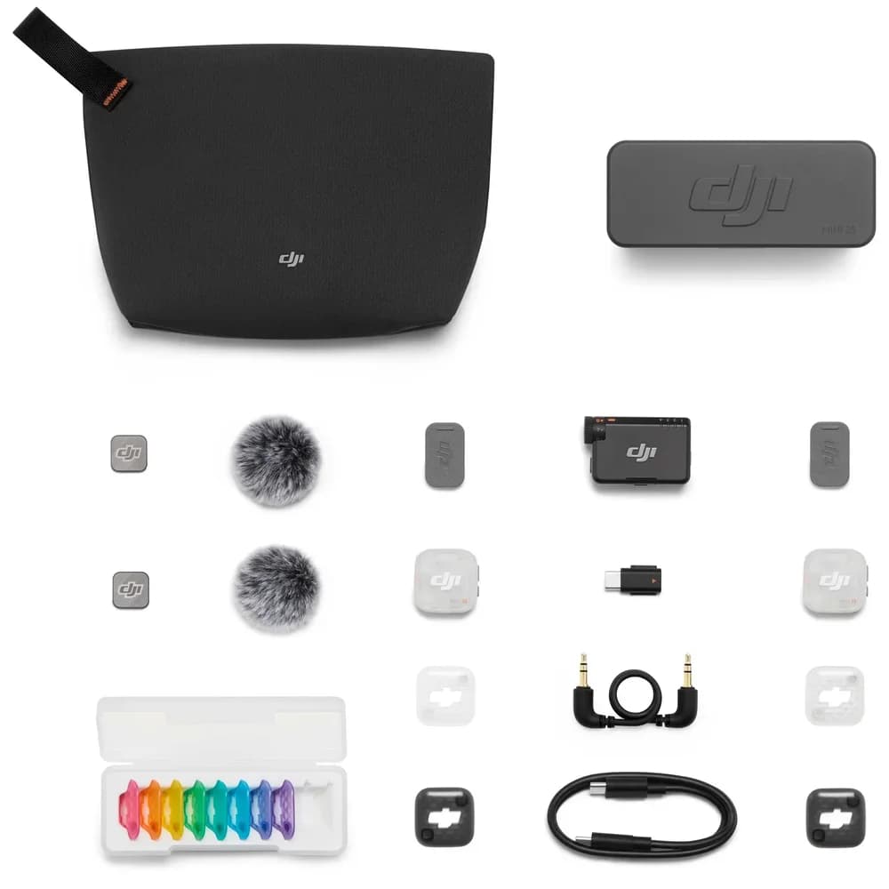 DJI Mic Mini 2S (2TX + 1RX + Charger) (Neuheit)