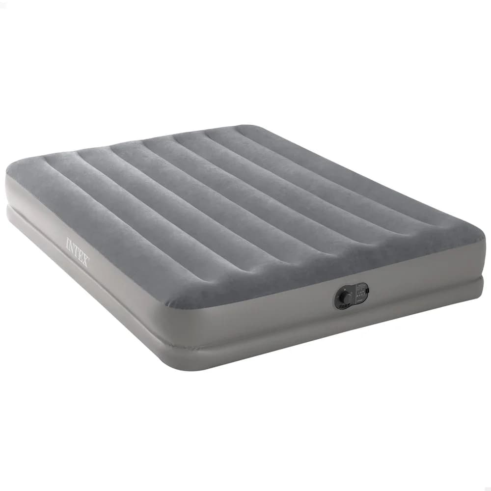 Intex Luftmatratze Dura-Beam Prestige Luftbett Queen grau