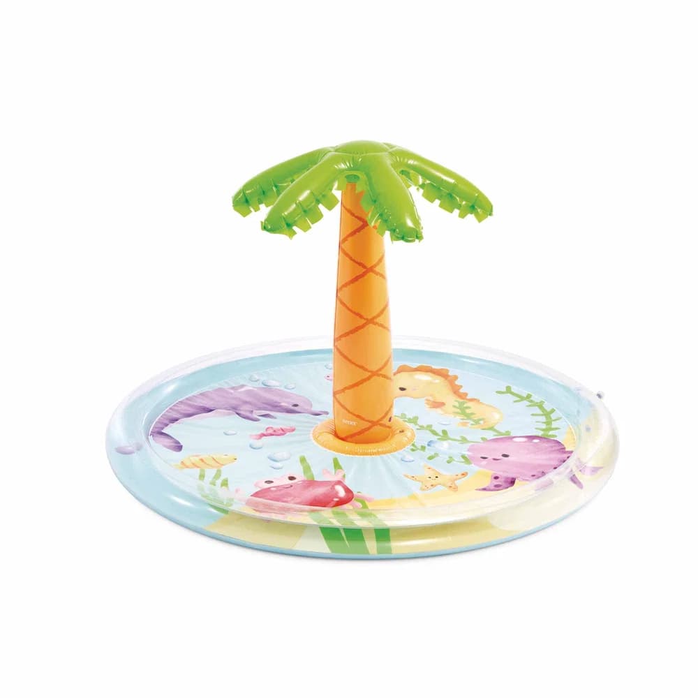 Intex 56433NP Planschbecken - Palm Tree Spray Pool 173x104cm