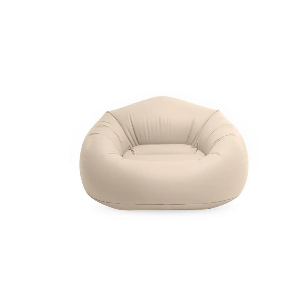 INTEX 66505NP Sitzsack Beanless Bag Chair creme 137x127x74cm
