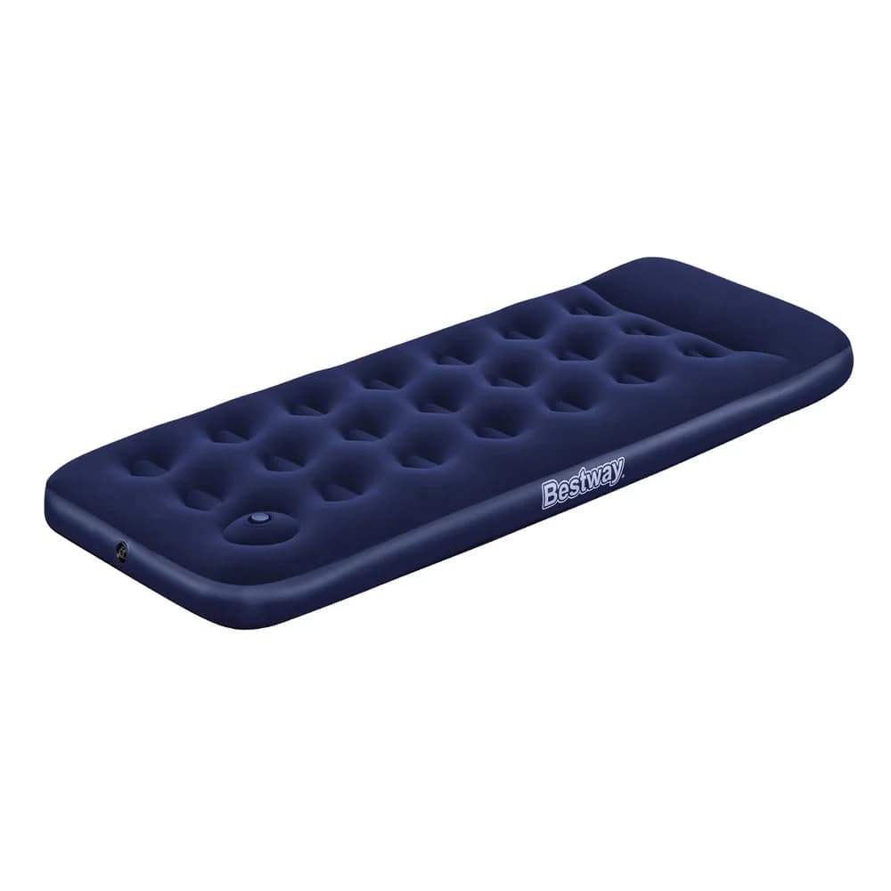 Bestway Single-Luftbett mit integrierter Fußpumpe 185 x 76 x 28 cm