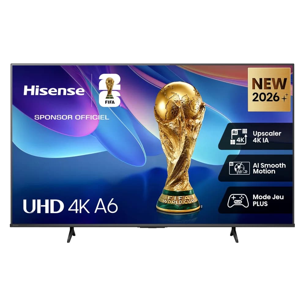 Hisense 43A6S LED-Fernseher (43 Zoll, 4K Ultra HD) schwarz