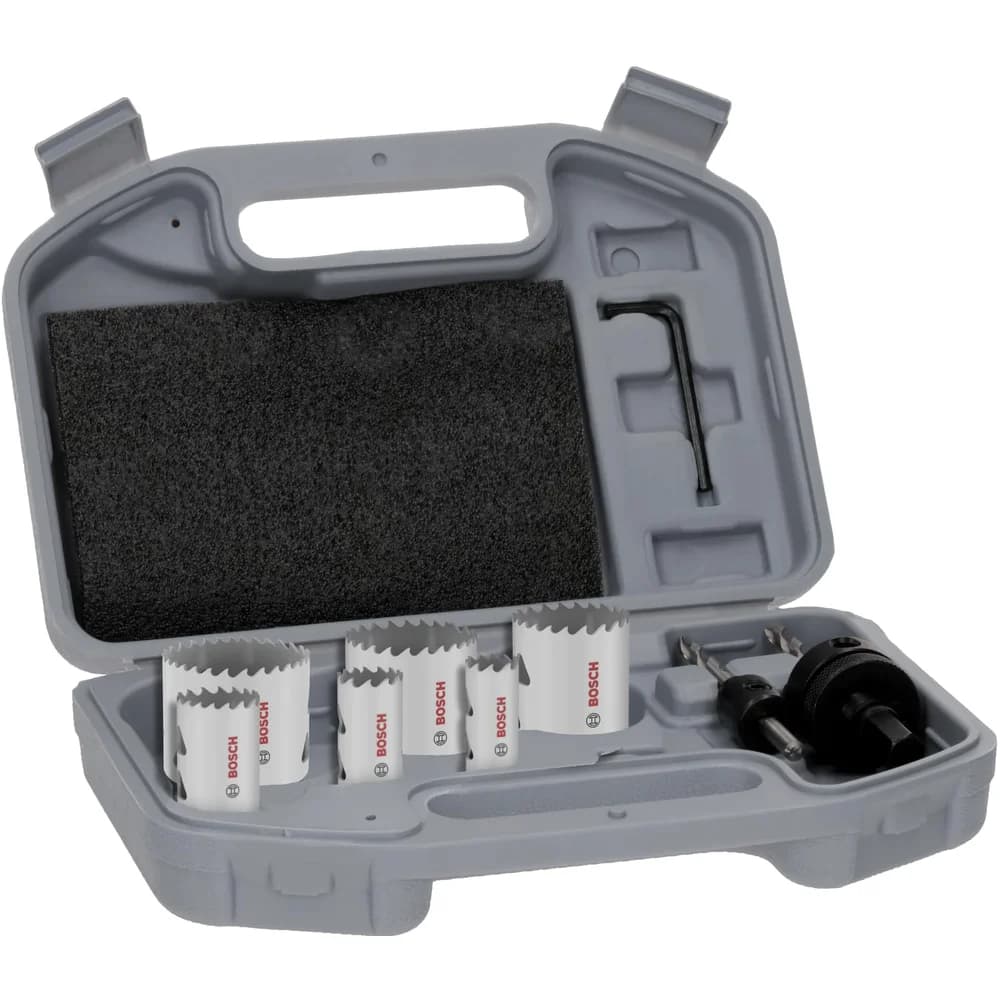 Bosch Multi Material Lochsägen-Set mit Gewinde 19; 22; 29; 38; 44; 51 x 40 mm - 2608594611