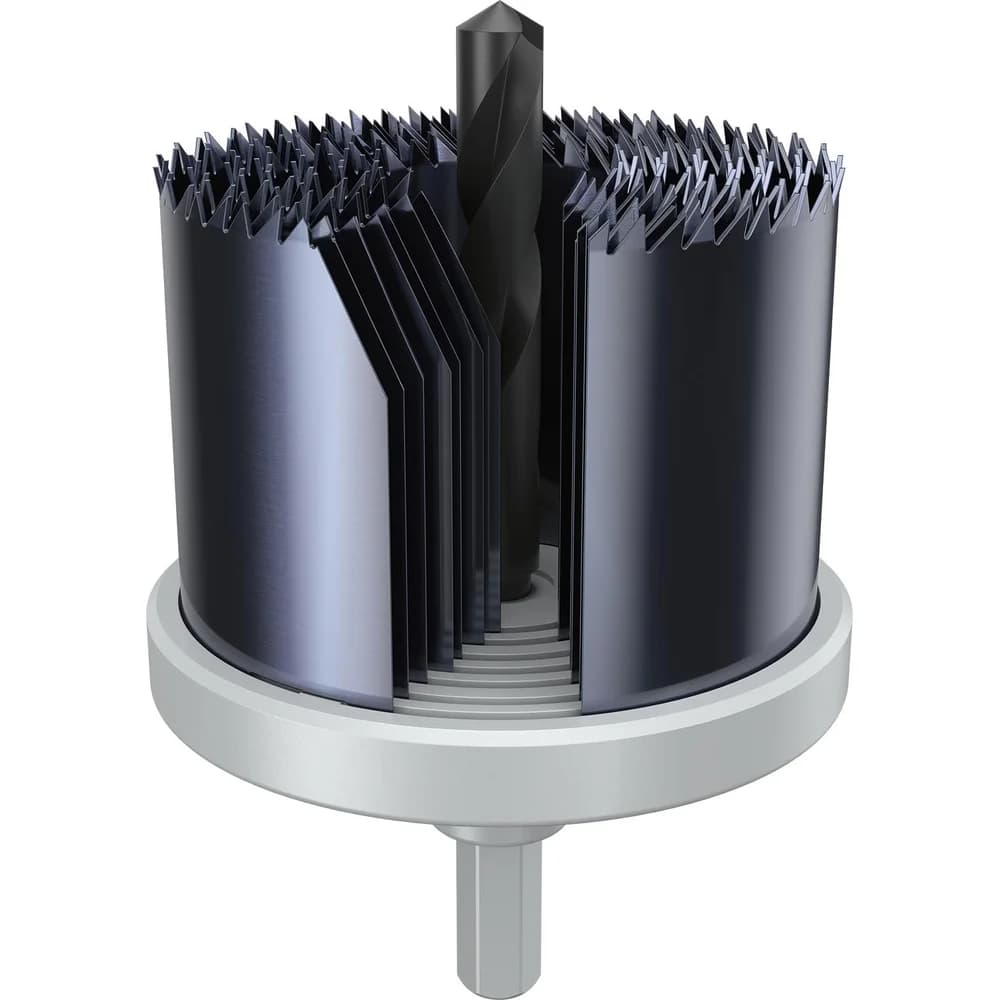 Bosch Wood and Drywall Lochsägen-Set mit Aufsteckhalter 26/32/39/45/51/58/64 x 44 mm - 2608594508