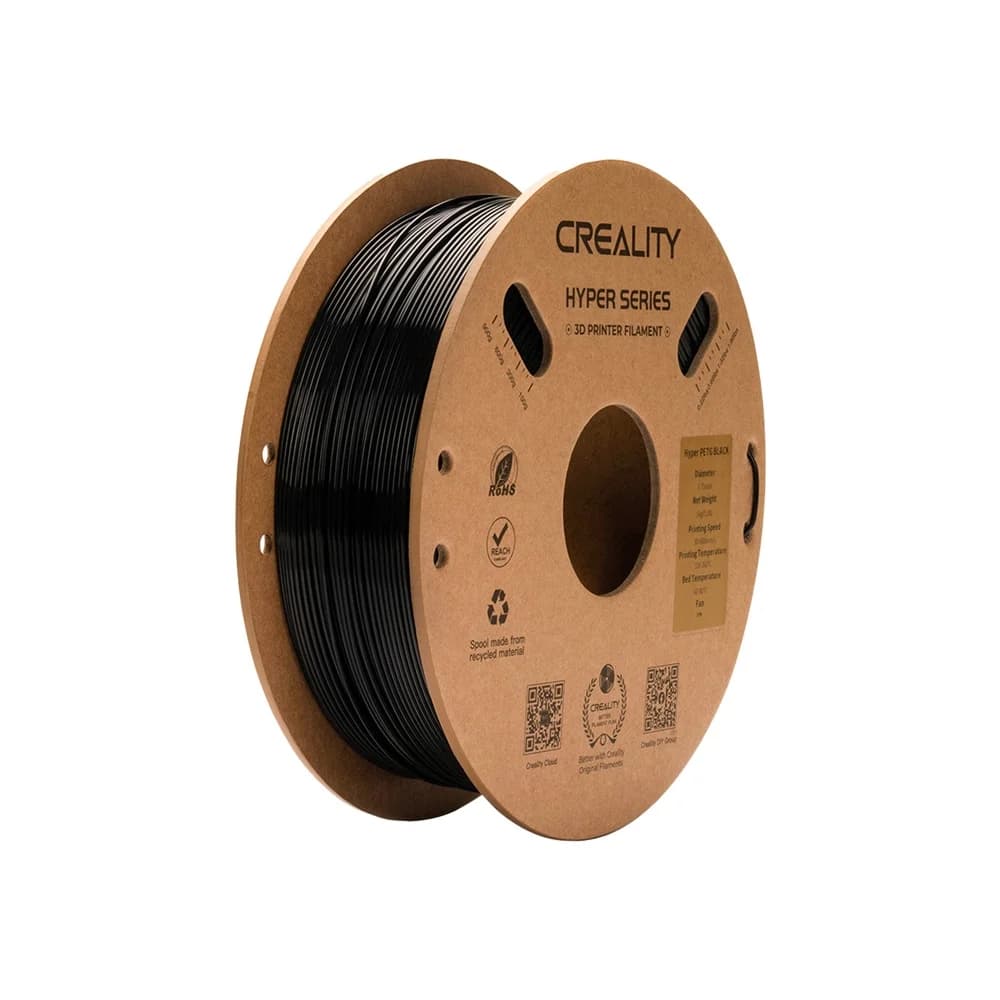 Creality Filament Hyper PETG 1,75 mm 1kg Schwarz