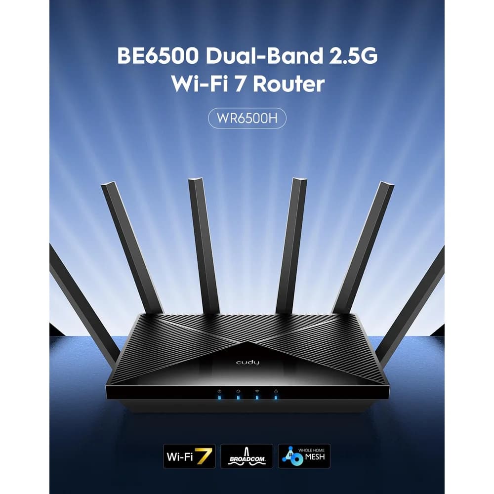 cudy WLRO BE6500 2.5G Wi-Fi 7 Mesh Router