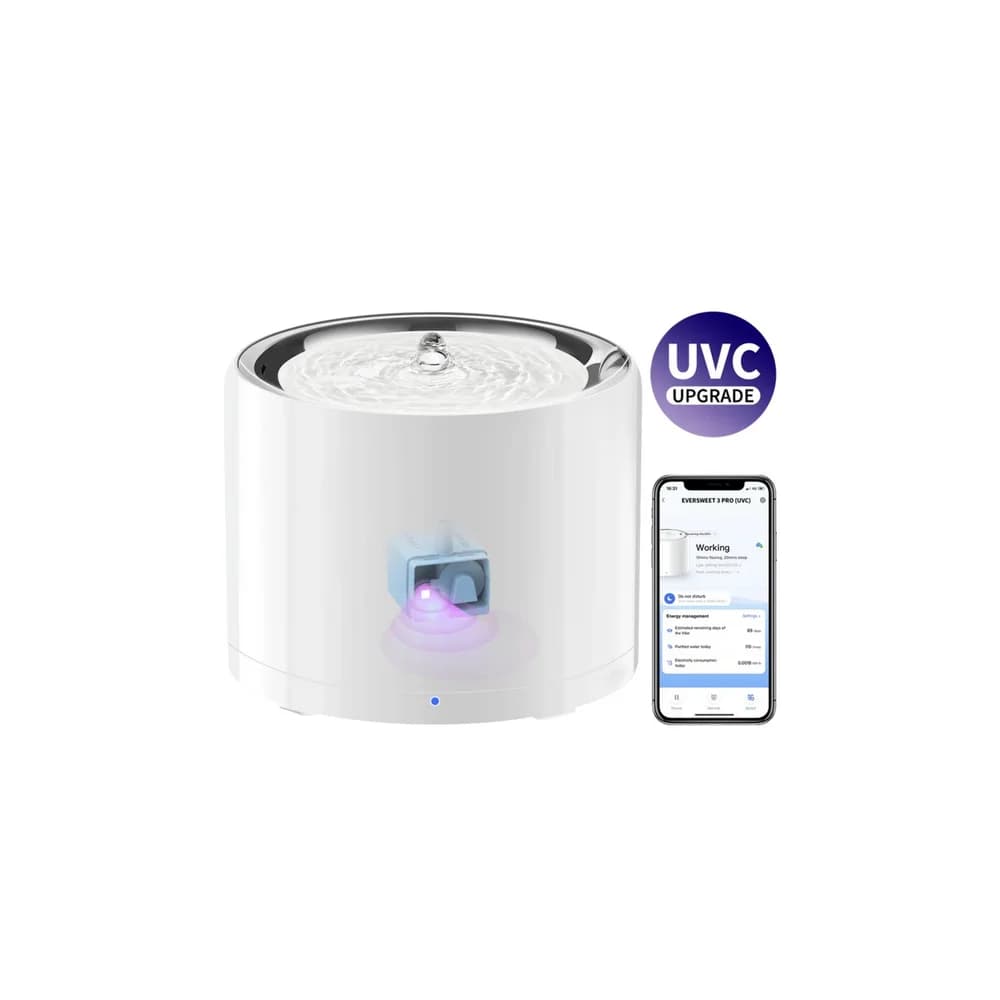 PETKIT Trinkbrunnen Eversweet 3 Pro UVC Wireless