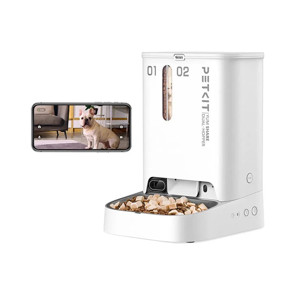 PETKIT YumShare Dual-Hopper with Camera (P591)