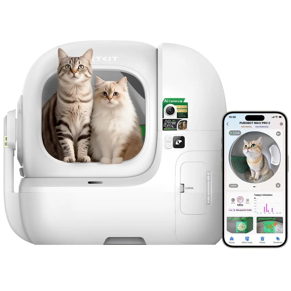 PETKIT Purobot Max Pro 2 Selbstreinigende Katzentoilette