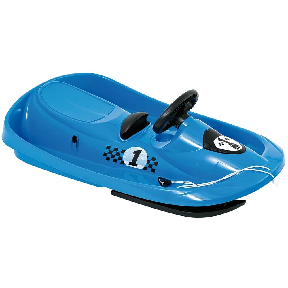 Hamax Schlitten - Sno Formel, Lenkschlitten für Kinder, hellblau - Blau