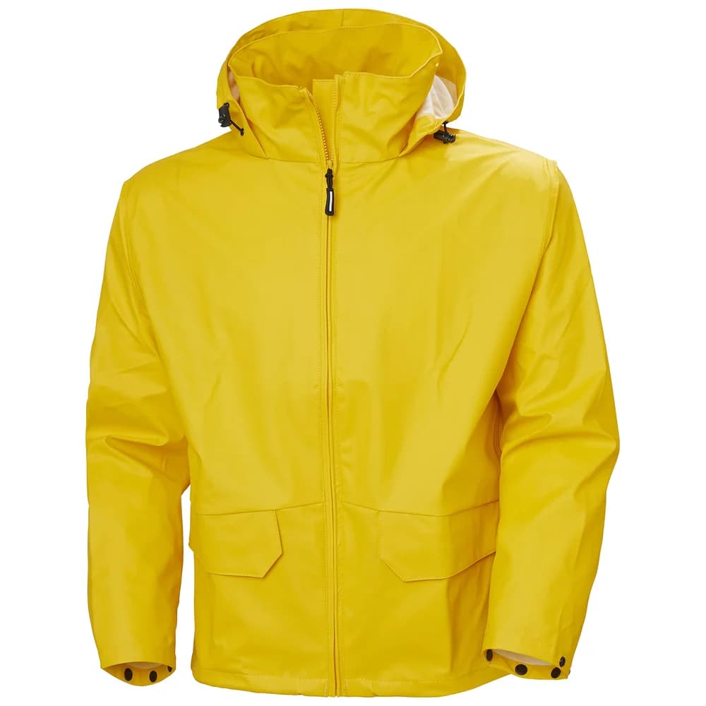 HELLY HANSEN Regenjacke VOSS 70180 Gr. M hellgelb