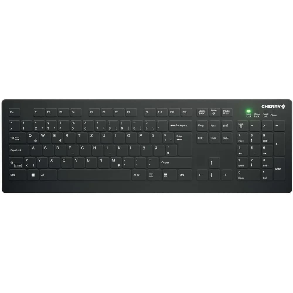 Cherry Hygiene-Tastatur kabellos AK-C8112  schwarz