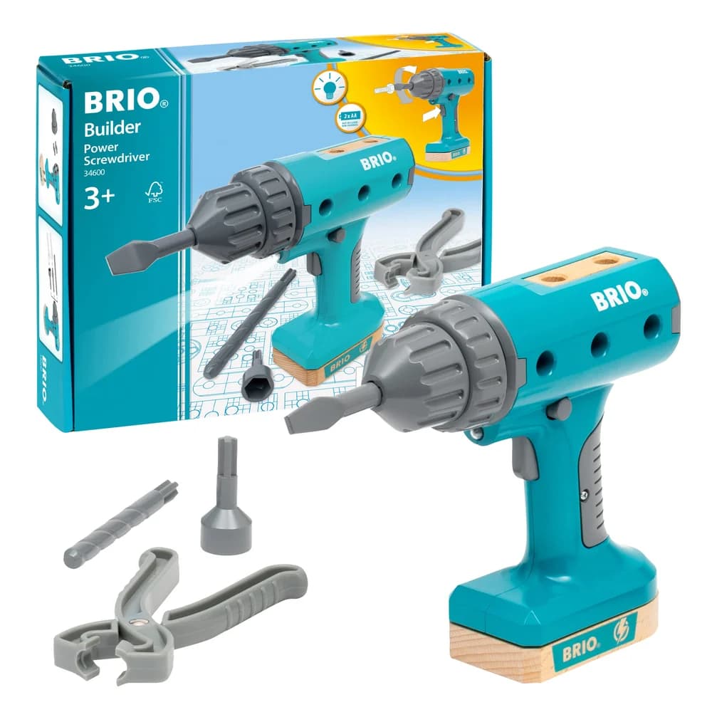 BRIO Builder - Akkuschrauber - Konstruktionsspielzeug
