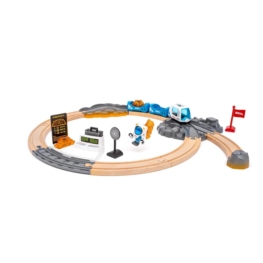 BRIO® Spielzeug-Eisenbahn World Eisenbahn Weltraumforschungs-Set 36153