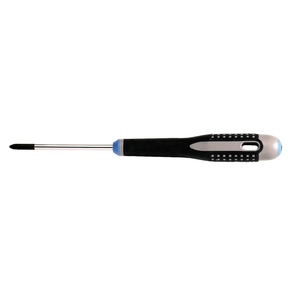 BAHCO ERGO™ Pozidriv-Schraubendreher mit 3-Komponenten-Griff, PZ1 × 27 × 75mm