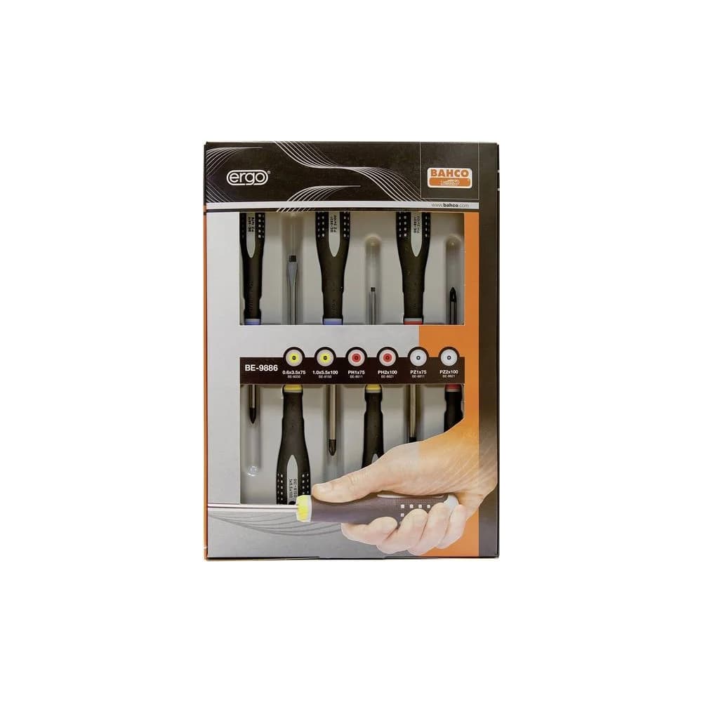 Screwdriver ergo set