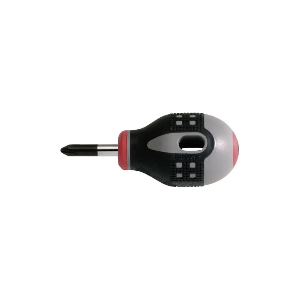 BAHCO ERGO™ Phillips-Schraubendreher mit kurzem 3-Komponenten-Griff, PH2 × 25 mm