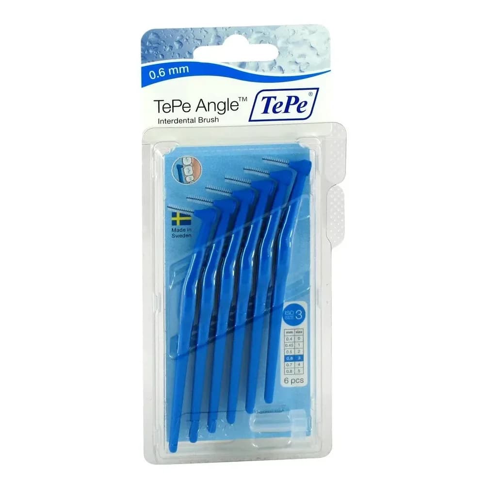 Tepe Angle Interdentalbürste 0,6mm blau
