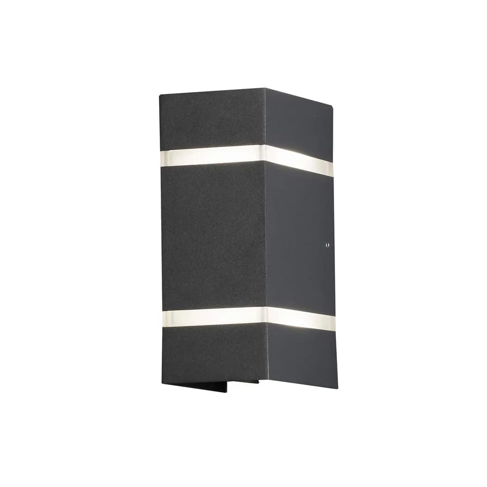 Cremona Wandleuchte 2x3W High Power LED anthrazit