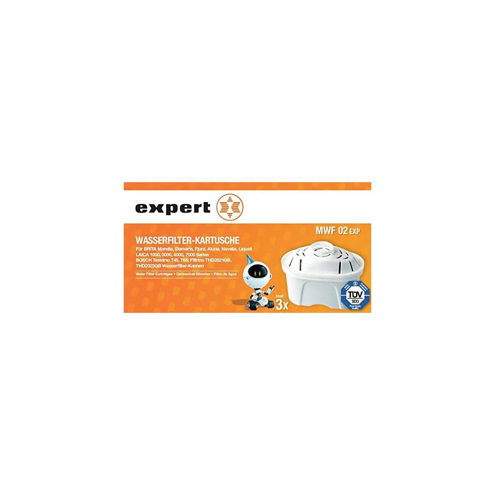 Expert MWF 02 EX, Wasserfilter, Weiß, 150 l, 3 Stück(e) - Weiß