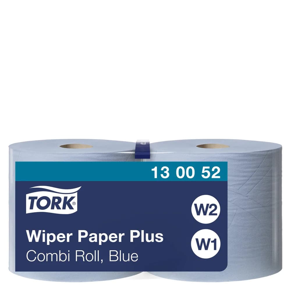 Tork Advanced Wischtuch 420 blau Kombi Rolle Performance