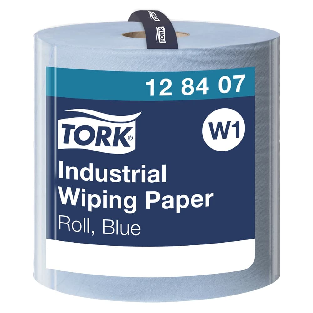 Tork Industrie Papierwischtücher - 3 lagig - blau - W1
