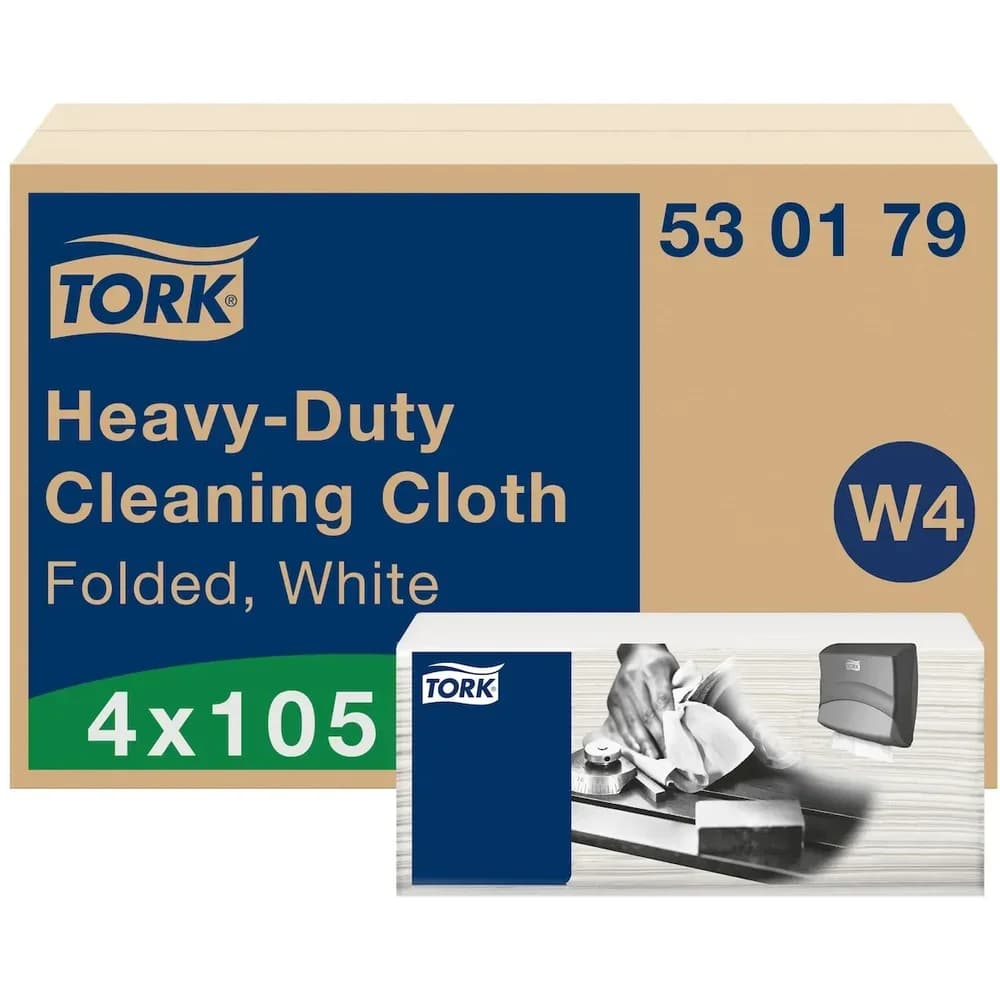 Tork Reinigungstücher »Premium« W4 1-lagig 420 Tücher weiß, 35.5 cm