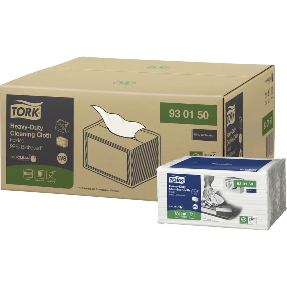 Tork Reinigungstücher »Premium« W8 1-lagig 400 Tücher weiß, 31.5 cm