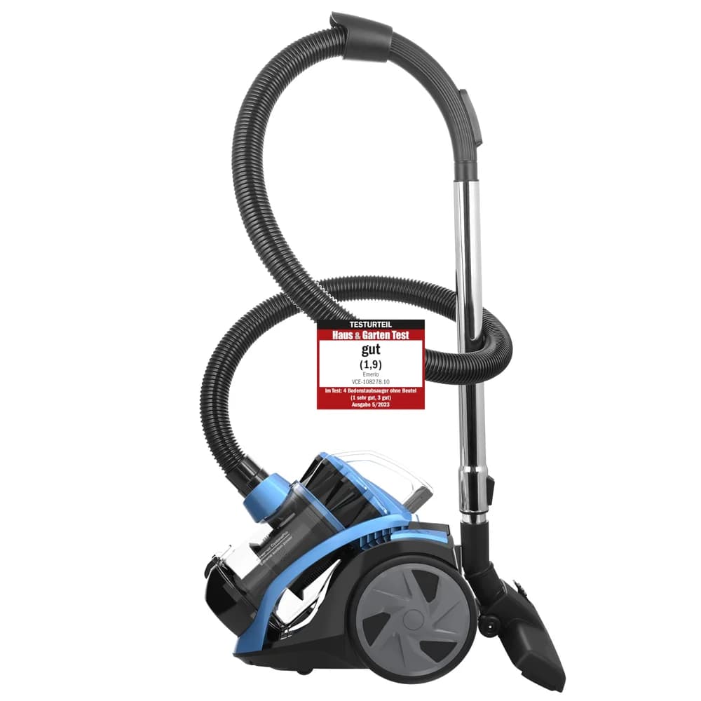 Emerio VCE-108278.10 Staubsauger 2 l Zylinder-Vakuum Trocken 900 W Beutellos