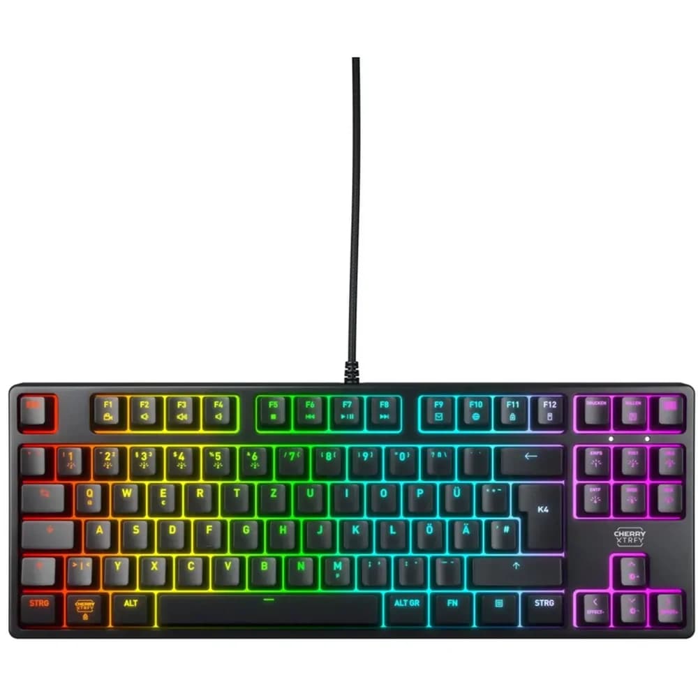 Cherry XTRFY K4V2 TKL Tastatur schwarz