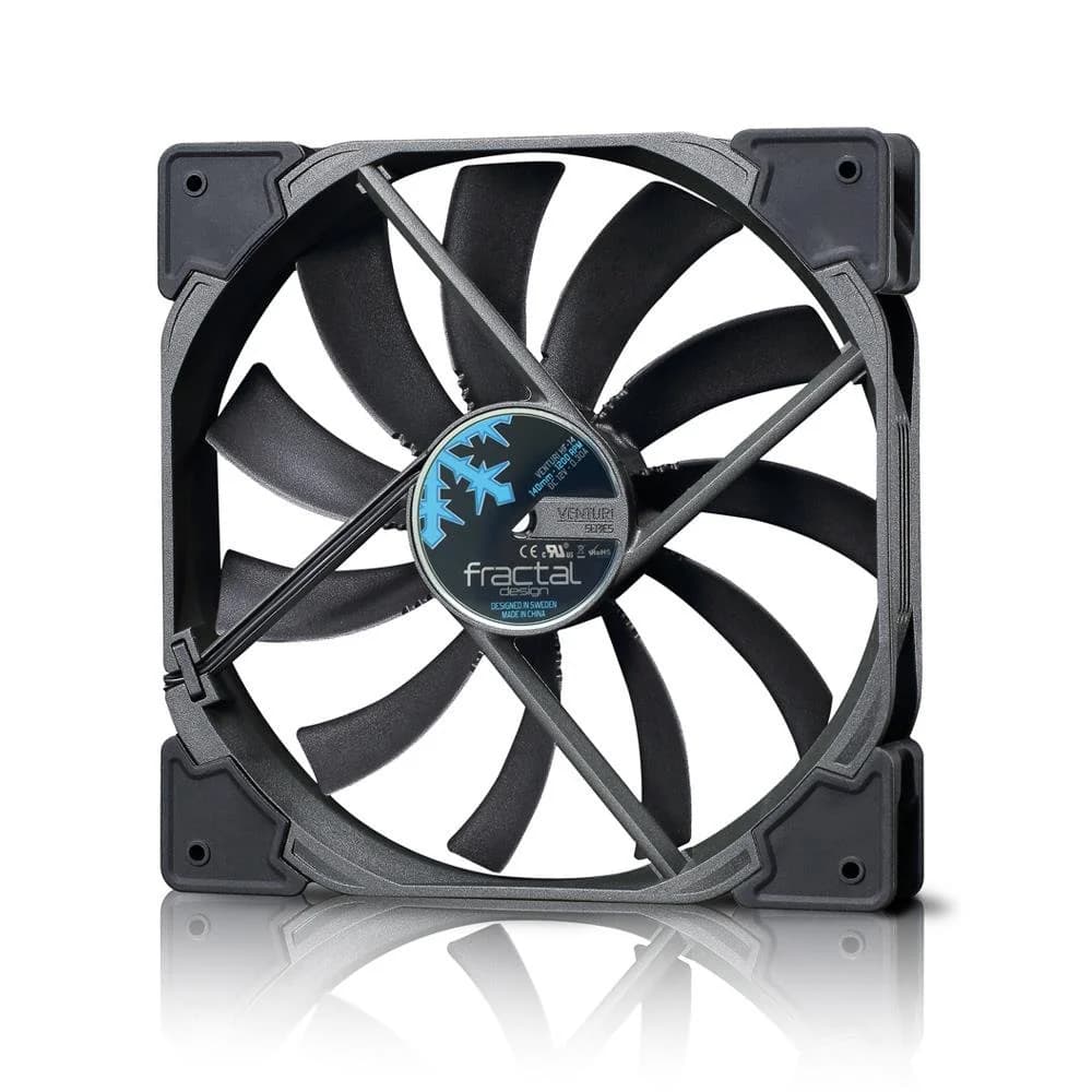 Fractal Design Venturi HP-12 PWM, schwarz - 120 mmm