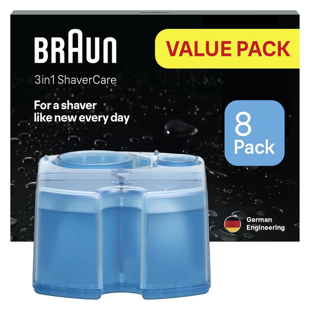 Braun Reinigungskartusche CCR 8er Pack - Braun
