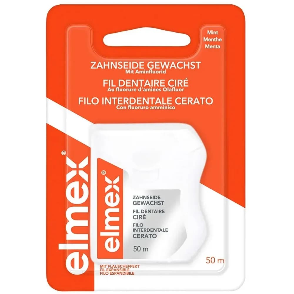 elmex Zahnseide gewachst, 50 m 50 m