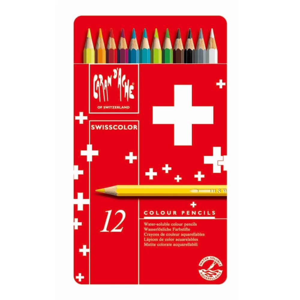 Caran d'Ache Buntstifte Farbig sortiert 1285.712 12 Stück
