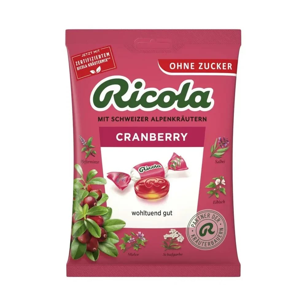 Ricola oZ Cranberry